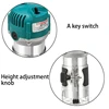 4000W Wood Electric Trimmer 45000r/min Woodworking Wood Milling Electric Hand Trimmer Wood Laminator Router Edge Joiners Set 6