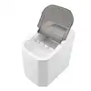 Portable Countertop Ice Maker 160W Full Automatic Edible 9 Ice Cubes in 8 Mins Durable ABS Ice Cube Maker for Home Bar Office 2