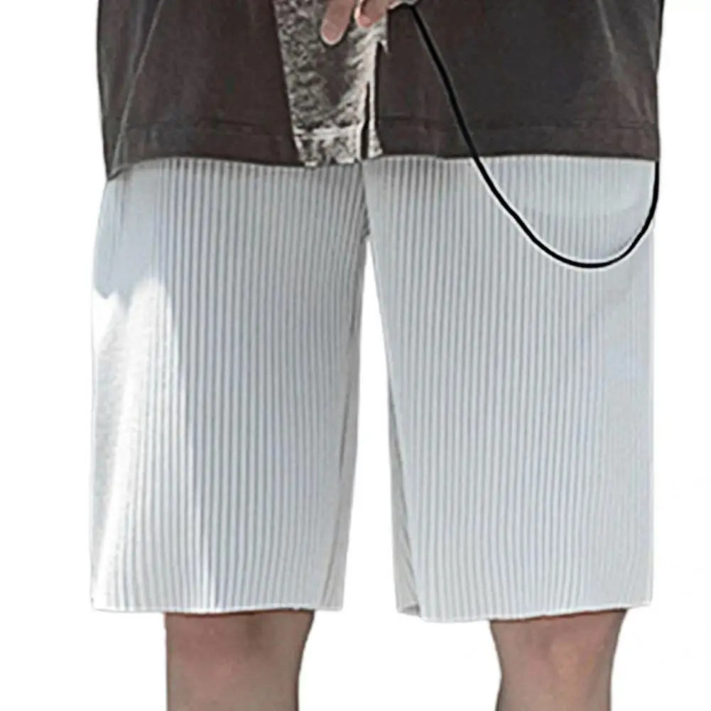 

Summer Shorts Streetwear Short Pants Casual Comfortable Popular Solid Color Wide Leg Shorts