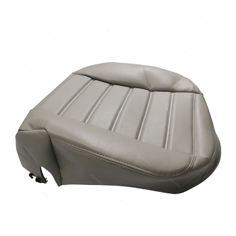 Gray Synthetic Leather Seat Cover – Driver Side Bottom – Fits 2003-2007 Hummer H2 – Waterproof