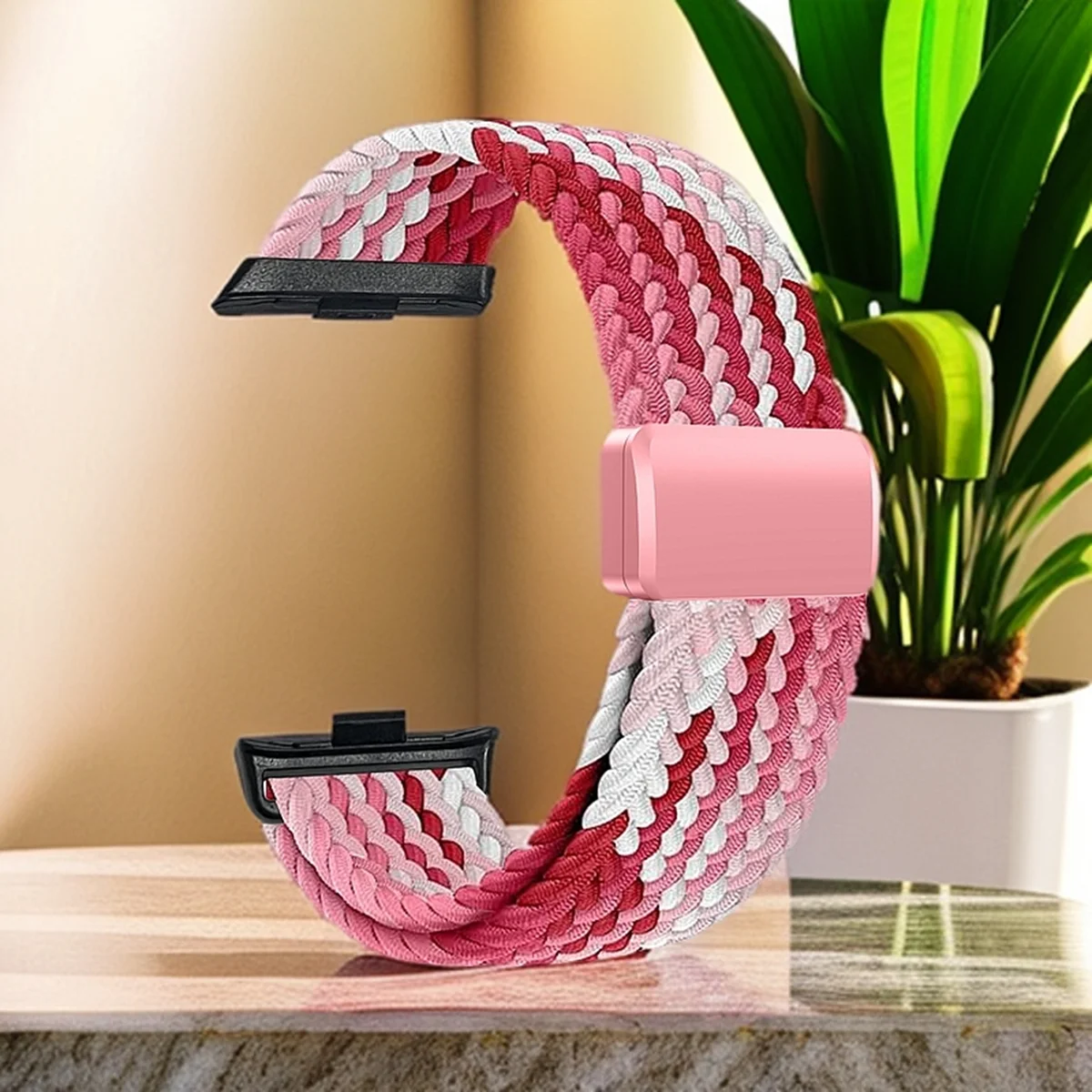 Braided Magnetic Stretchy Bracelet Strap