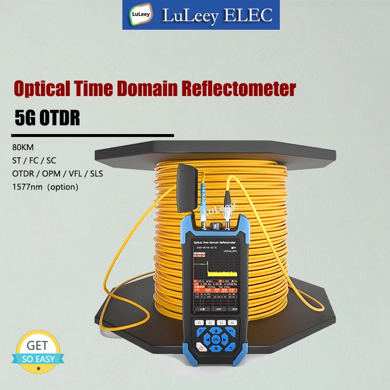 Otdr 80Km In Fibra Ottica Breakpoint Fault Finder Rilevamento Cavi In Fibra Ottica Tester Attivo Multifunzione In Fibra Ottica