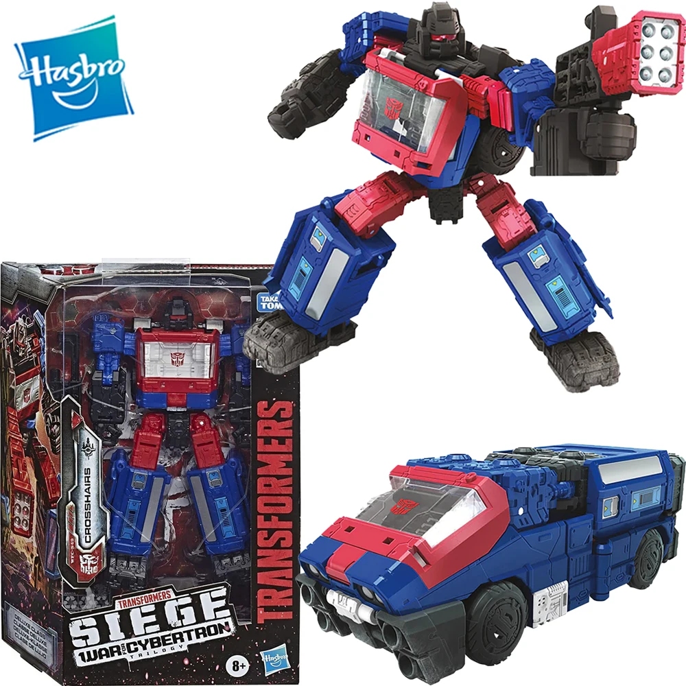 

Hasbro Transformers Generations War for Cybertron Siege Deluxe WFC-S49 Crosshairs Action Figure Collection Model Toy Gift