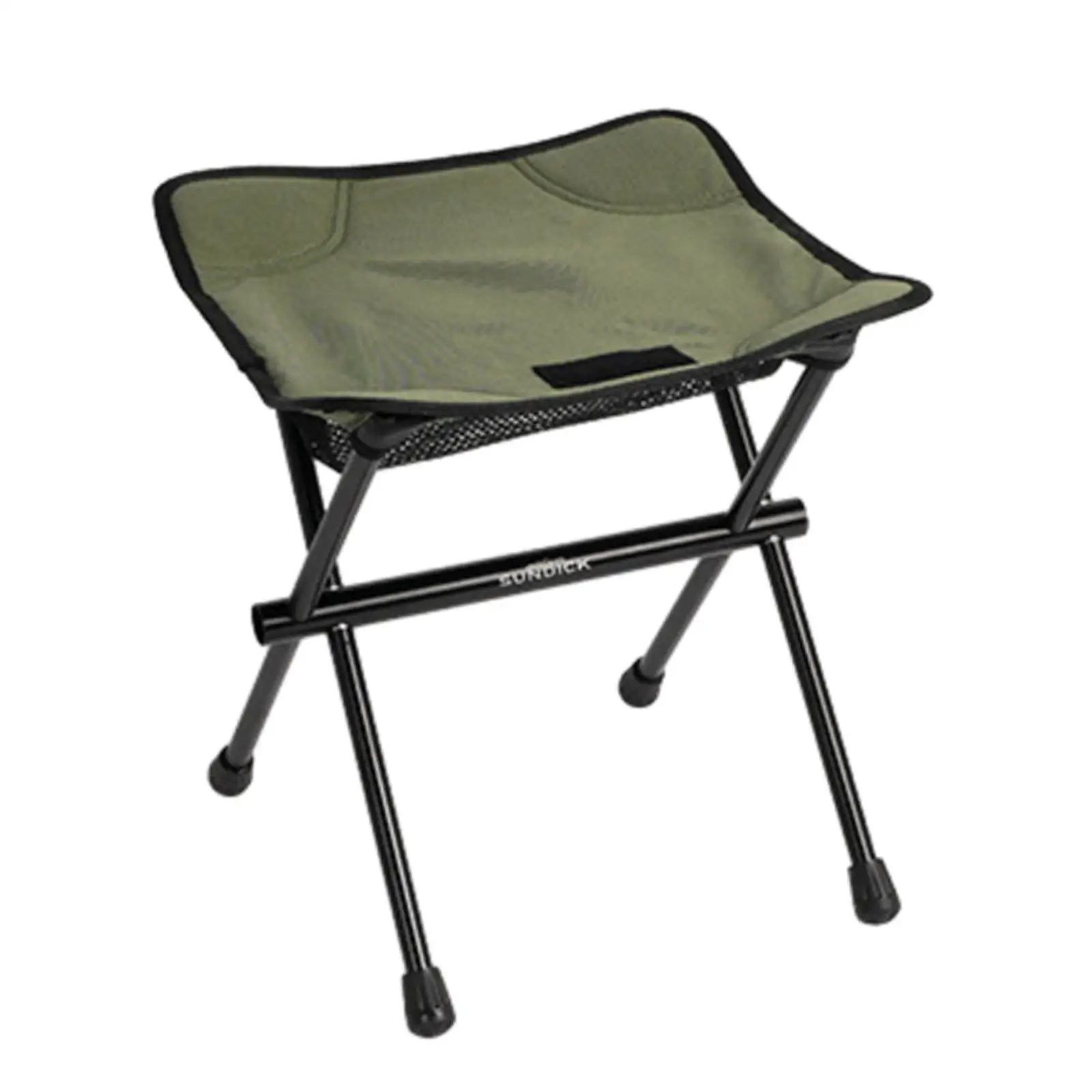Camping Folding Stool Adults Foot Rest Footrest under Desk Footstool Compact Fishing Chair for Hiking Beach Garden Lawn Sports