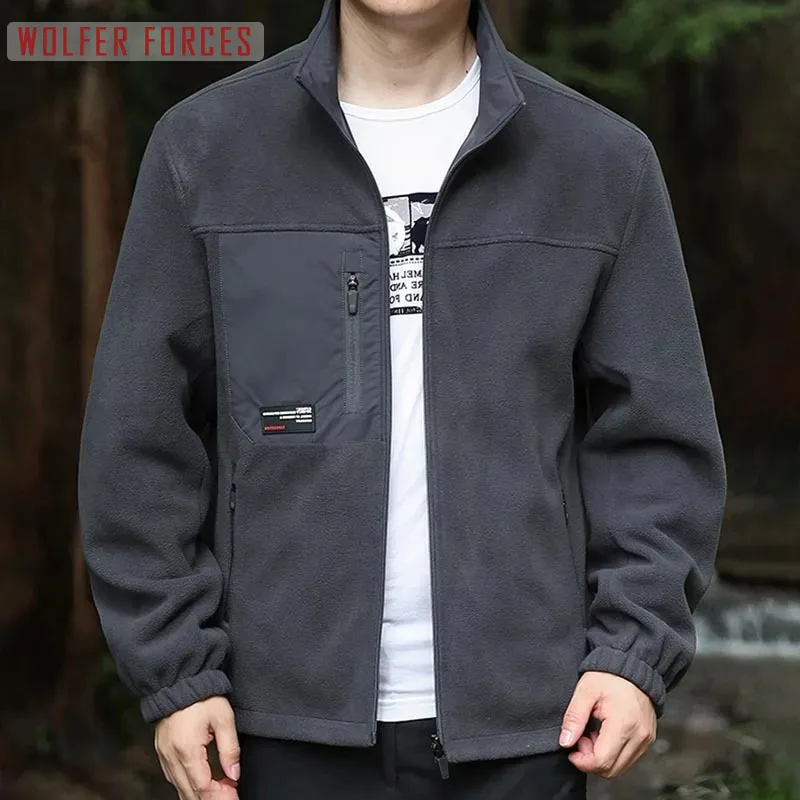 Winter Parka Men Men Coat Big Size Men's Clothes Winter Button Clothing Motorcycle Jacket Man Camping Sportsfor