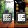 Waterproof Digital Bathroom Clock Shower Timer With Alarm Clocks For Cooking Shower Makeup Timer Function New Backlight Clocks 3