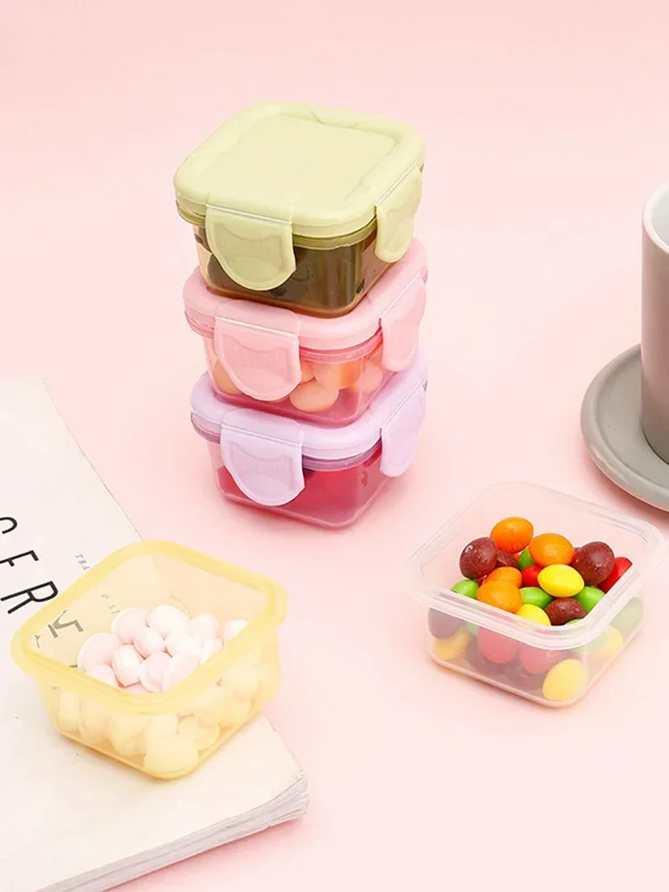 Kitchen Storage Box Small Plastic Containers Food Storage Container  Moisture-Proof Airtight Refrigerated Heating Sealed Box - AliExpress