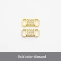 Gold color diamond