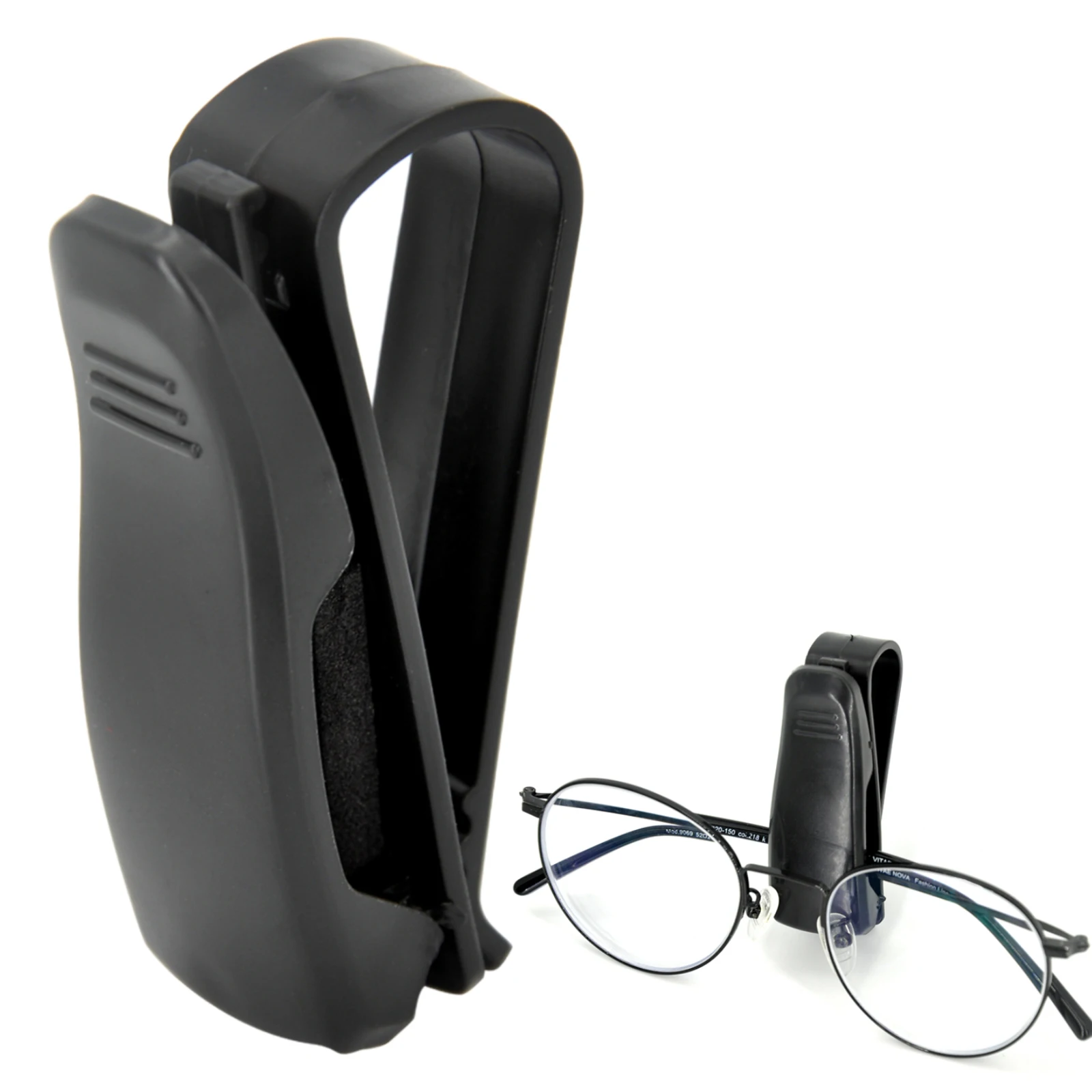 

Car Glasses Case Car Auto Sun Visor Glasses Box Sunglasses Clip Card Ticket Holder Fastener Pen Case Car Interior Accessories