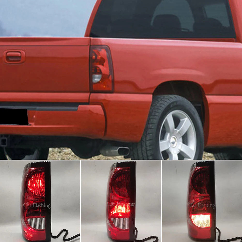 Tail Light For Chevrolet Silverado 1500 2500 3500 1500HD 2500HD 2001 2002 2003 2004 2005 2006 Rear Lights Assembly Brake light
