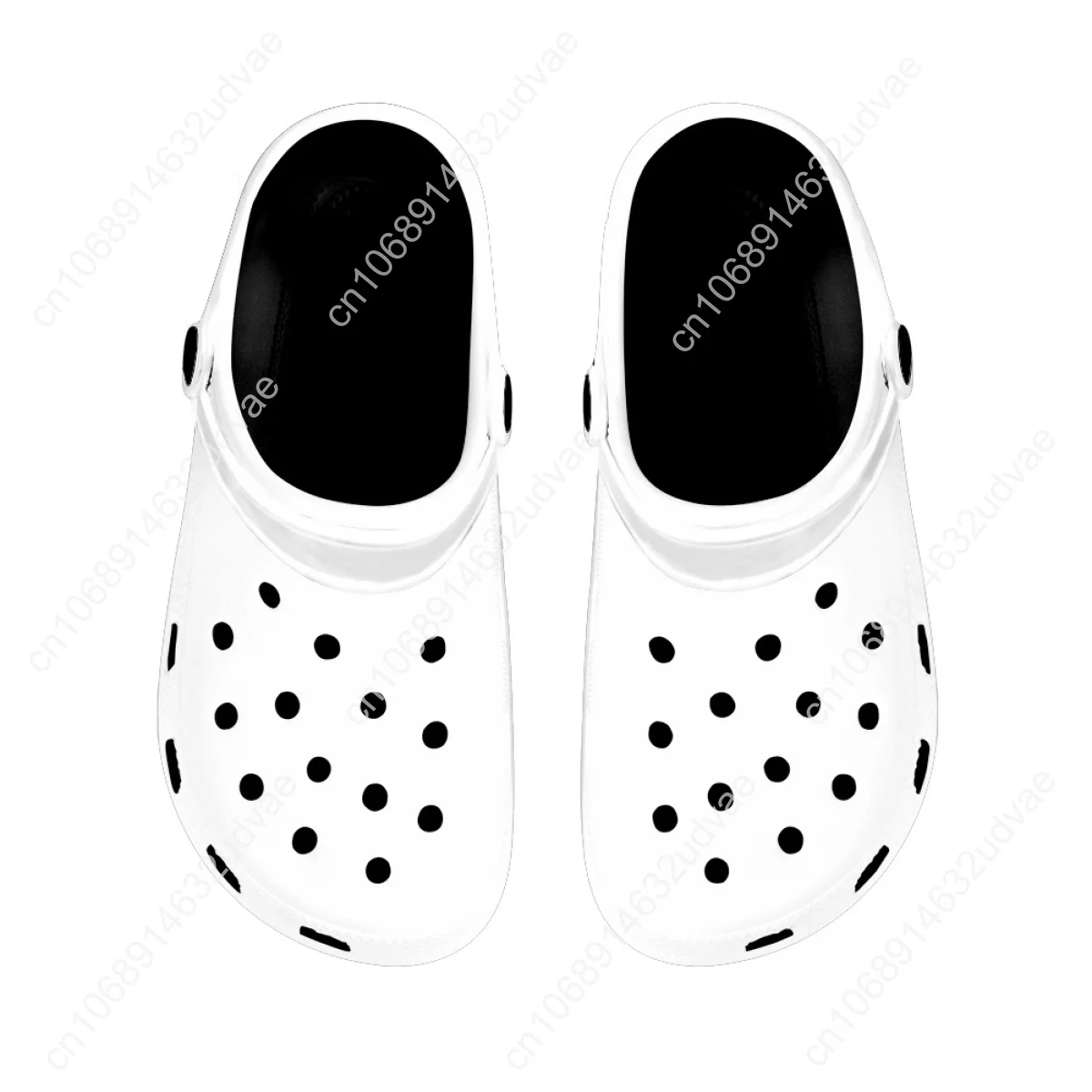 Custom Black Slipper Fashion Style High Quality Design Female Sandals Breathable Comfortable Footwear Hole Shoes For Women 2023