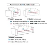 High elasticity Chenille sofa cover, monochrome sofa cushion cover, all-season universal, easy to install 4