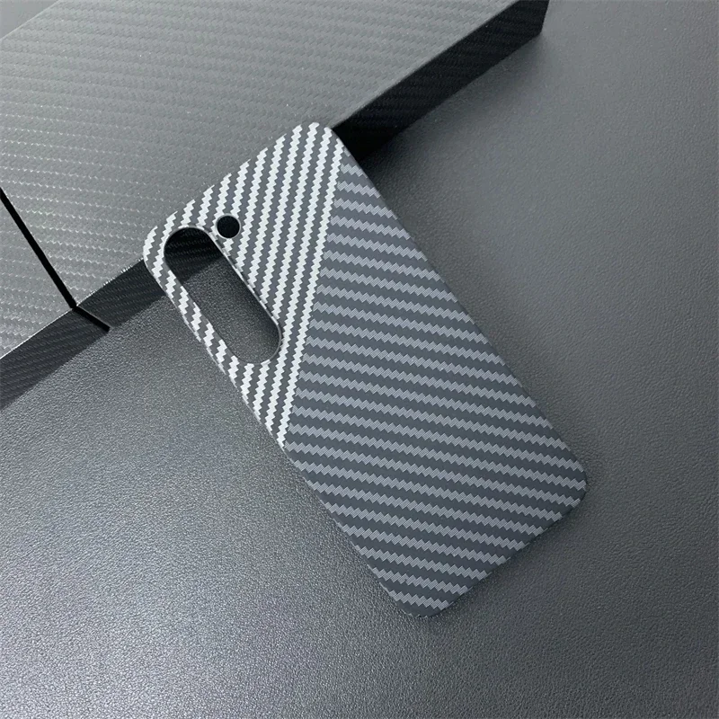 Carbon Fiber Stripe Shockproof Matte Phone Case - Ultra Durable Bumper Cover