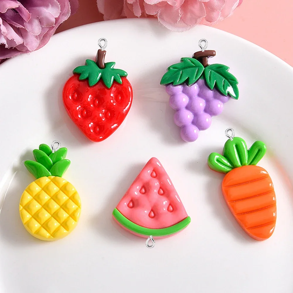 

10 шт. блестящие подвески в виде ананасов с плоской задней поверхностью для сережек, браслетов, шпильки, ювелирные изделия «сделай сам», подвески, украшения, аксессуары