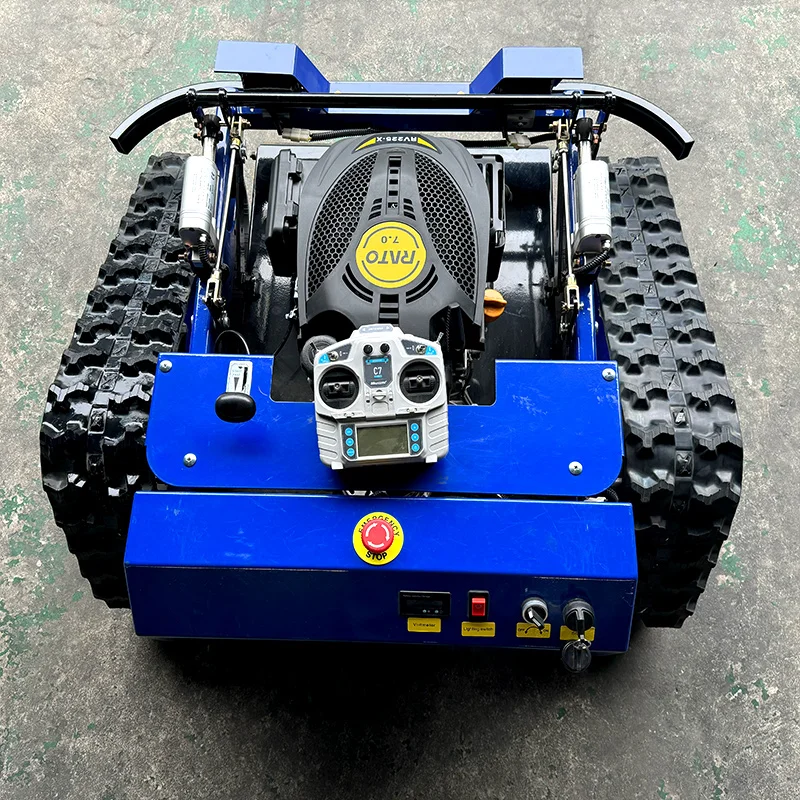 Customized Upgraded Version Remote Control Lawn Mower Grass Lawn Mower Mini Robot Lawn Mower Prices 2