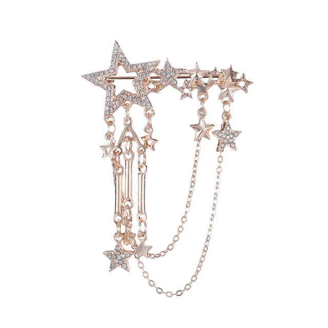 Golden Star Brooch