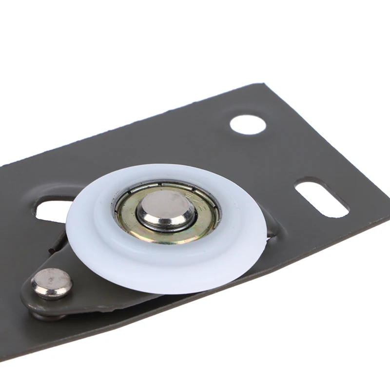 1 Set Wear-resistant Wardrobe Door Wheel Closet Mute Pulley Moving Door With Adjustable Spring Rollers Furniture Hardware