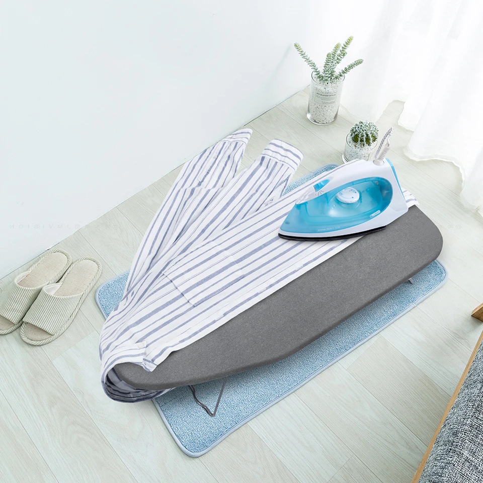 Housse De Planche à Repasser - Rembourrage épais Coton Réfléchissant - Bords élastiques - Tailles 91x31 à 120x41 Cm - Résistante Aux Taches Et Brûlures
