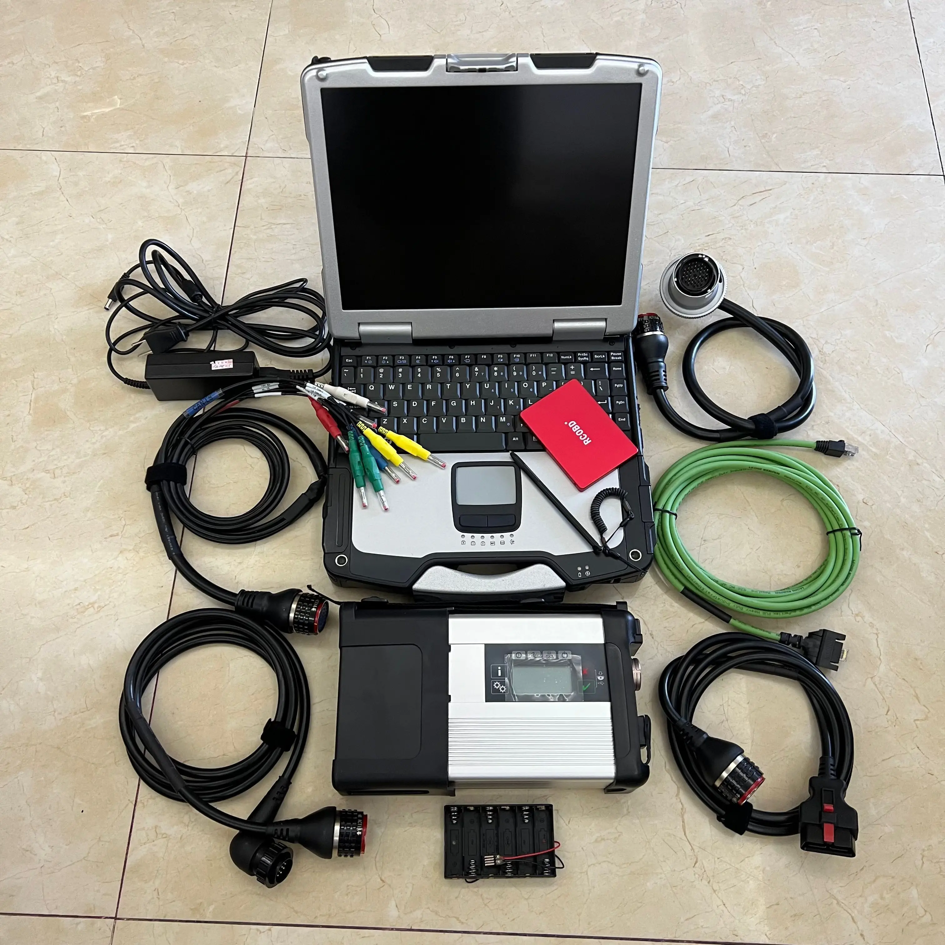 

New Arrivals MB SD C5 2023.12v With multi-languages Diagnostic-tool for MB Cars with CF30 Toughbook CF-30 Laptop