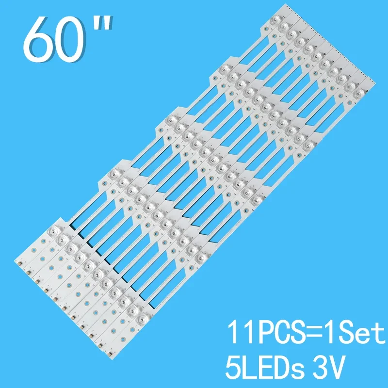 LED backlight strip For JL.D60051330-003DS-M LED60N3700UA LED60E5U LED60EC500U LED60EC680US LED60N6000U