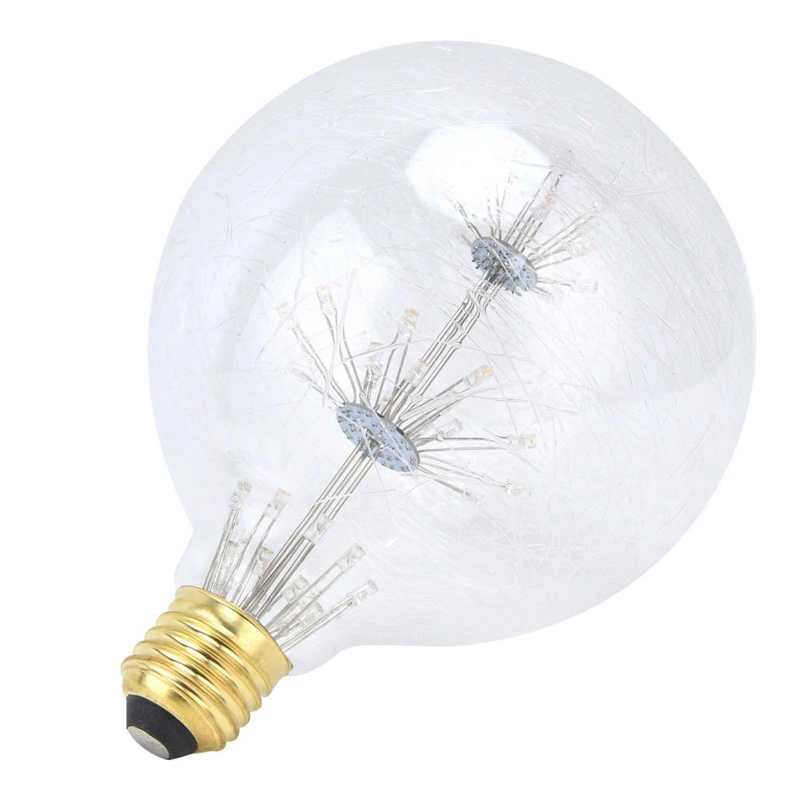 Bombilla de cristal G125 E27 de bajo consumo, 85 265V, LED Vintage de 3W para casa, Bar, restaurante, Hotel|Bombillas y tubos LED| -