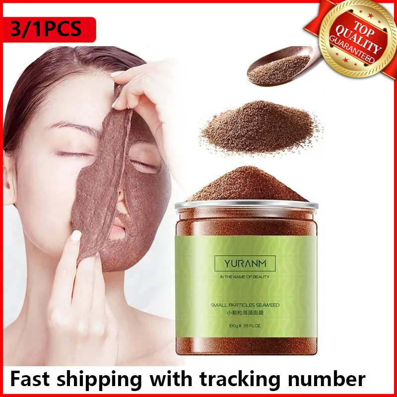YuranmPureSeaweedAlgaMaskWhiteningMoisturizingShrinkPoresAcne