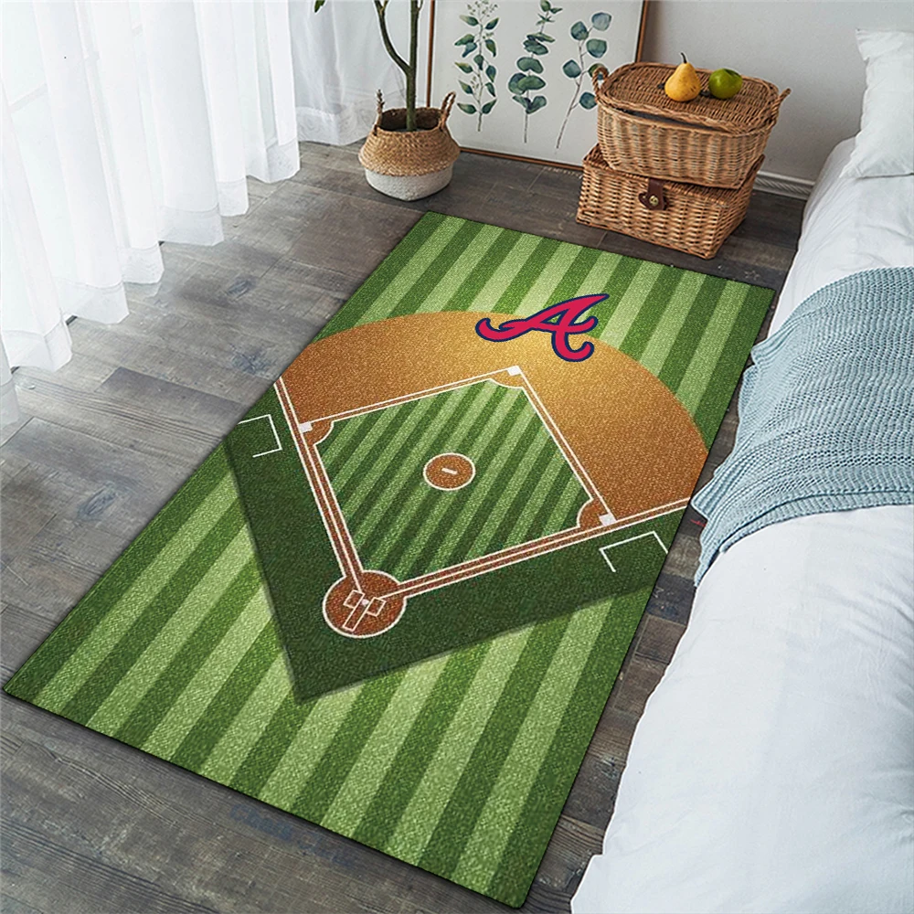 

Baseball Field Area Rug 3D All Over Printed Rug Non-slip Mat Dining Room Living Room Soft Bedroom Carpet 01