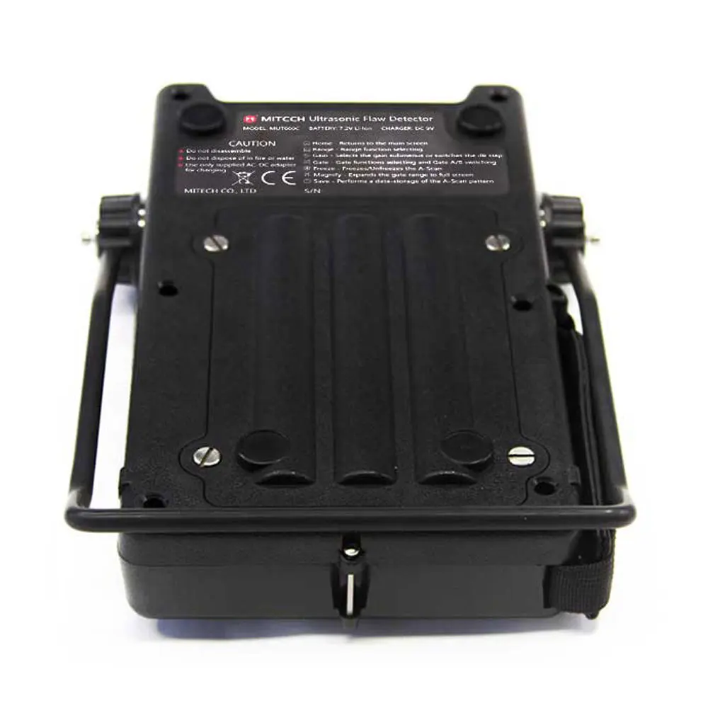 MFD660C Portable High-precision Ultrasonic Flaw Detector intelligent digital NDT Equipment range 0 ~9999 mm
