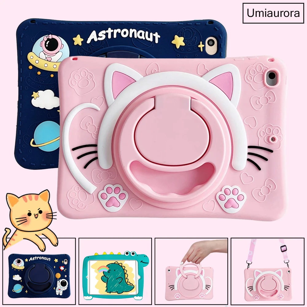 

Tablet Case For Huawei Mediapad M5 Lite 8.0 T5 10 10.1 Cartoon Kids Silicon Cover For Matepad 10.4 T10 9.7 T10S Shockproof Cases