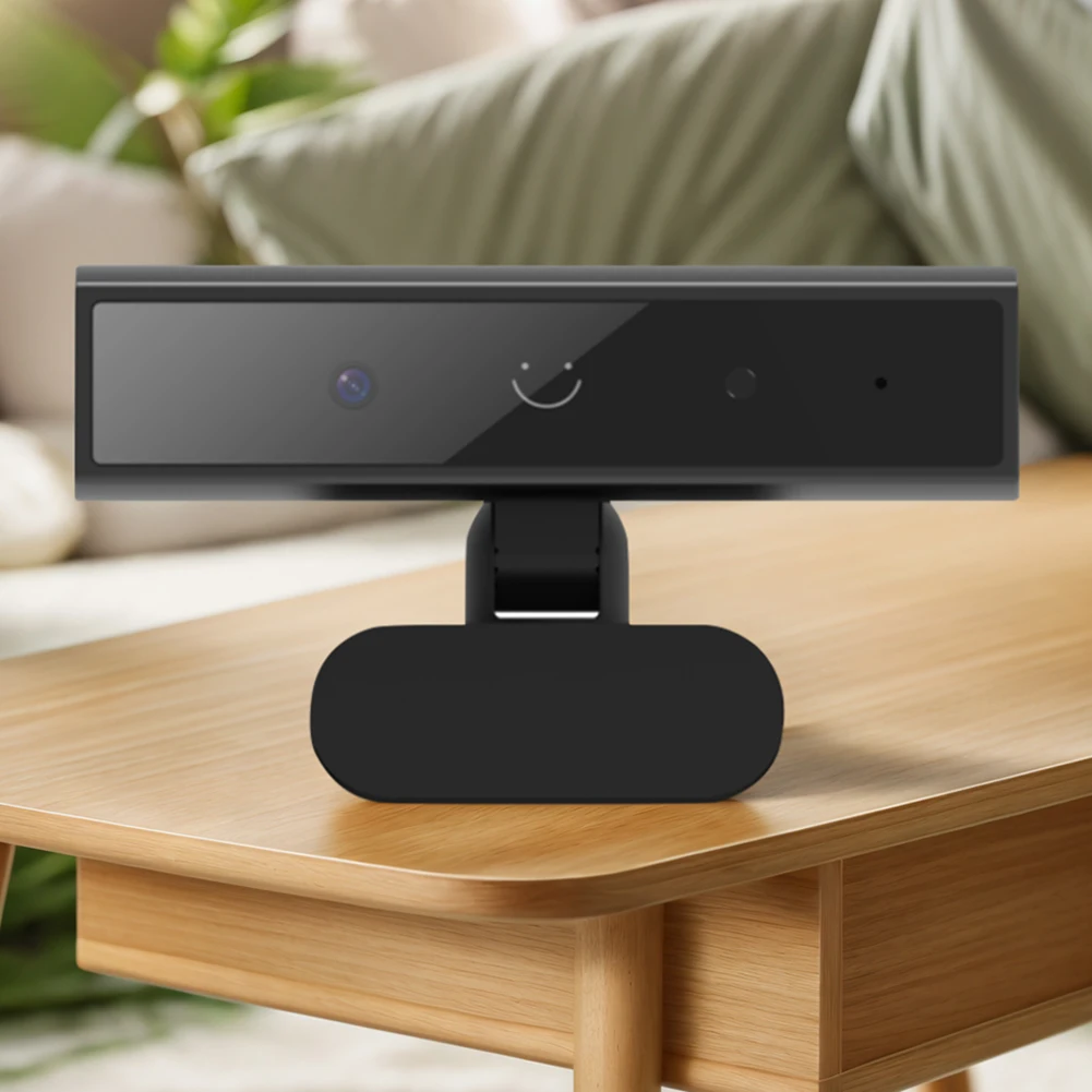 Facial Recognition Webcam With Single Microphone HD 1080P 2MP For Windows Hello Computer Laptop