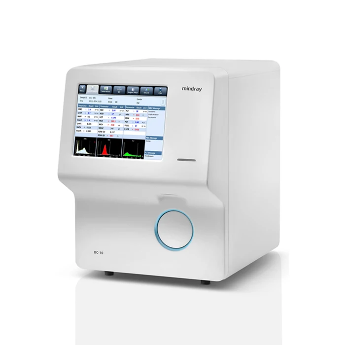 Hematology analyzer bc-10 mindray blood analysis cbc test machine hematology-analyzer with 29 parameters reagents