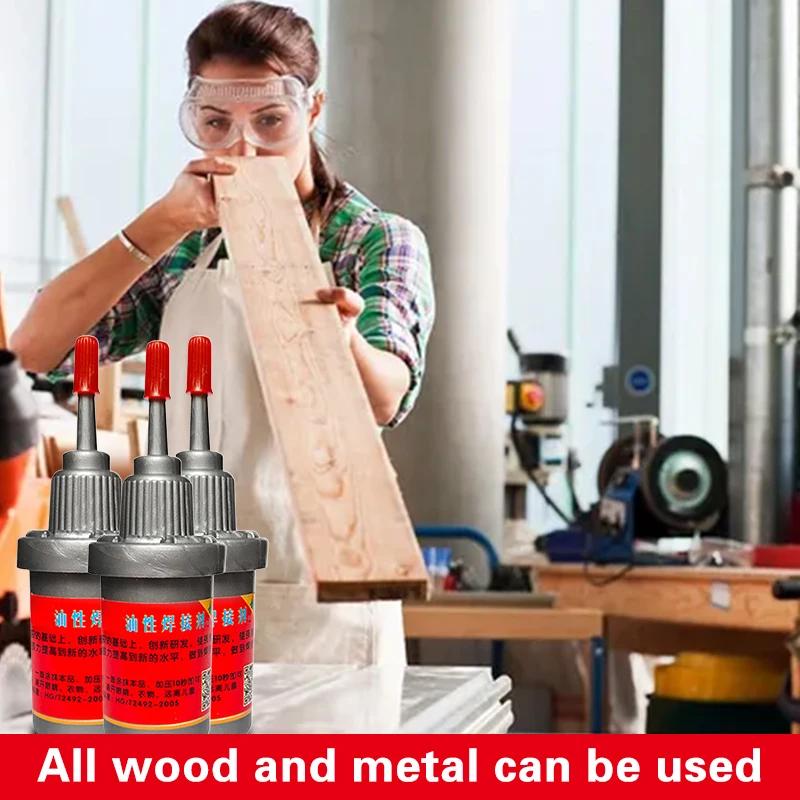 Oily Strong Welding Flux Metal Welding Flux Universal Glue Oily Raw Glue Multi Purpose Adhesive 1pc super glue