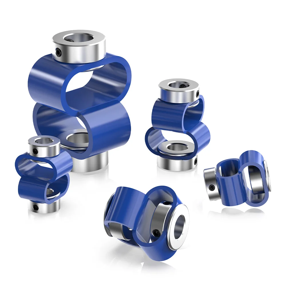 GTRIC 8-shaped Coupler D23L32 Type Plastic Flexible Eccentric Declination Elastic Coupling for Encoder