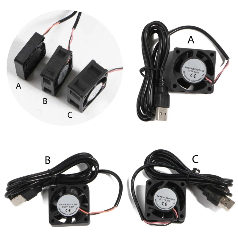 40mm Fan 40x40 Dc5v 5500rpm Small Quiet cooling fan