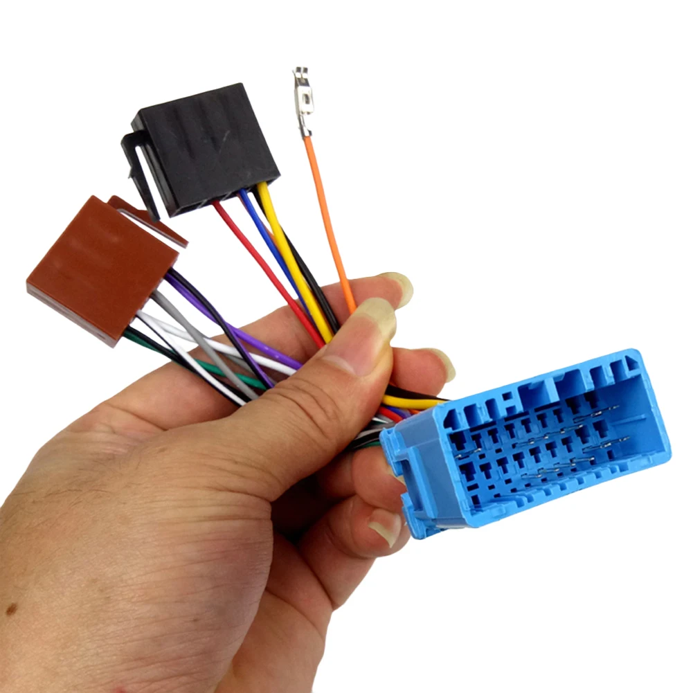 Câble Adaptateur ISO Auto Pour Honda Accord/Civic/CRV Et Suzuki Swift/Grand Vitara (Modèles 1998-2015) - Faisceau Audio Stéréo, Bleu - 10