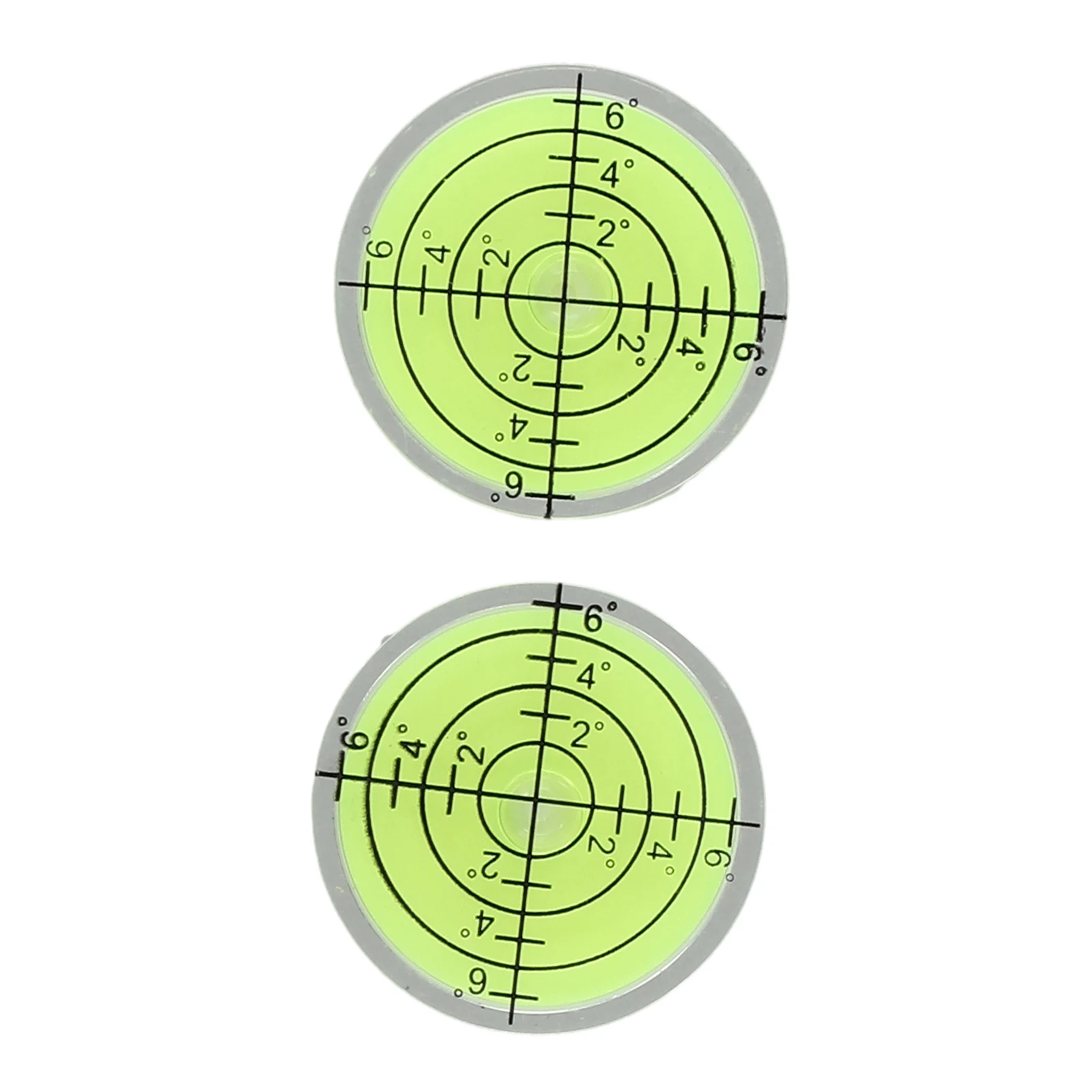 

Wear Resistant Bubble Level 2pcs Horizontal PrecisionBubble Degree Markers Ideal for Adjusting Furniture and Toys