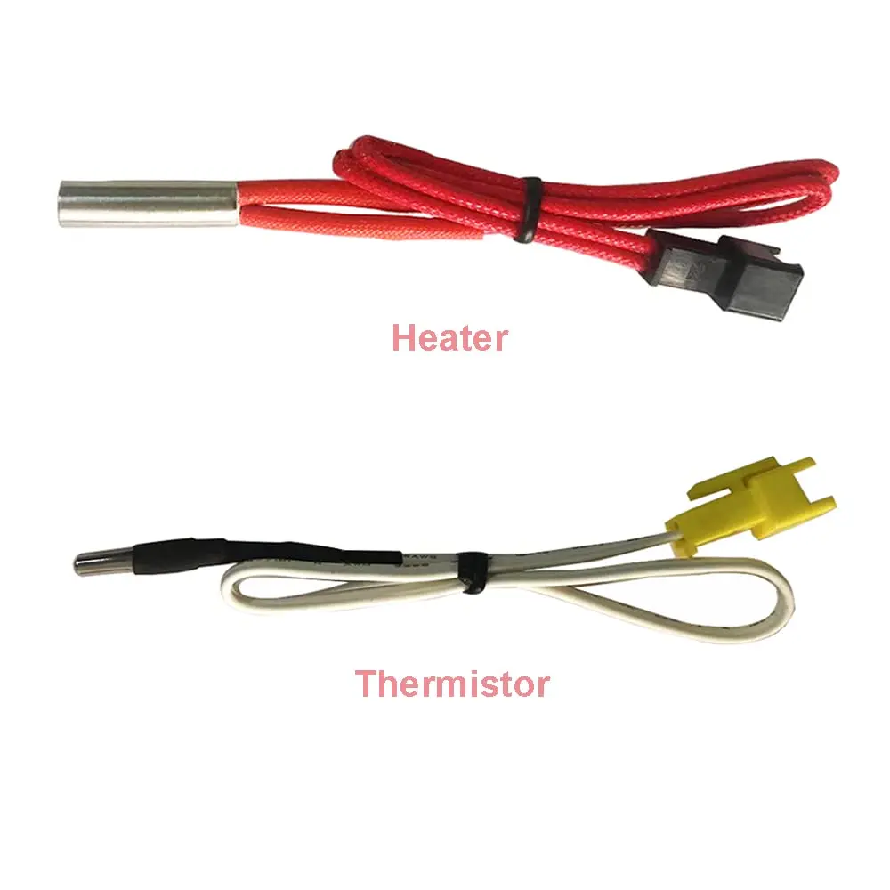 Hzdadeve Ntc 100k Termistor Haste de Aquecimento Flsun Impressão Cabeça Kit para Flsun q5 Qq-s sr Peças da Impressora V400 - Imagem 2