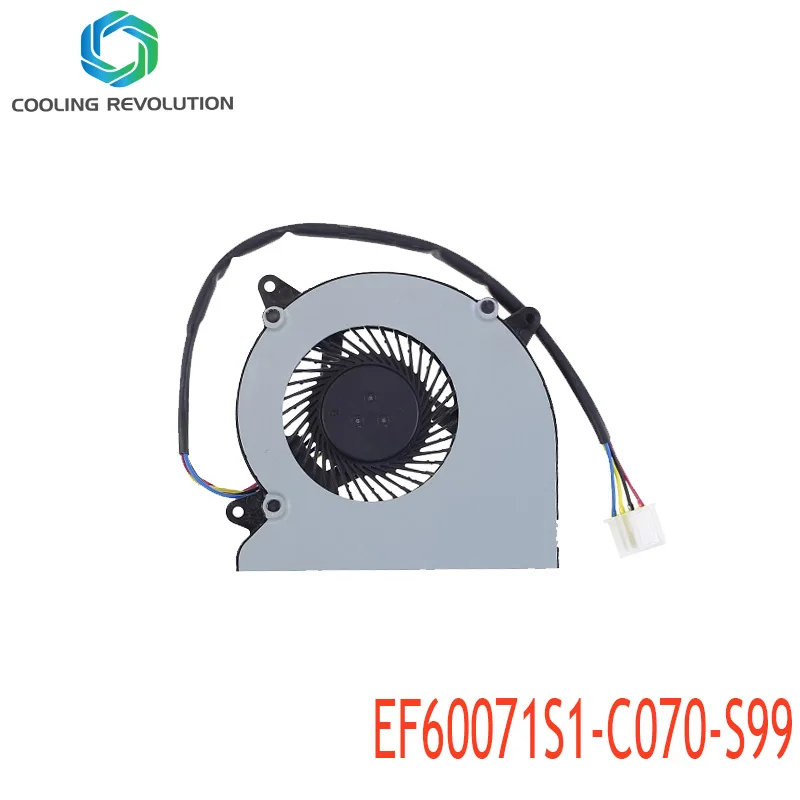 Tudo-em-um Ventilador de Refrigeração Ef60071s1-c070-s99 Dc12v 2.52w 4pin Eal61800808