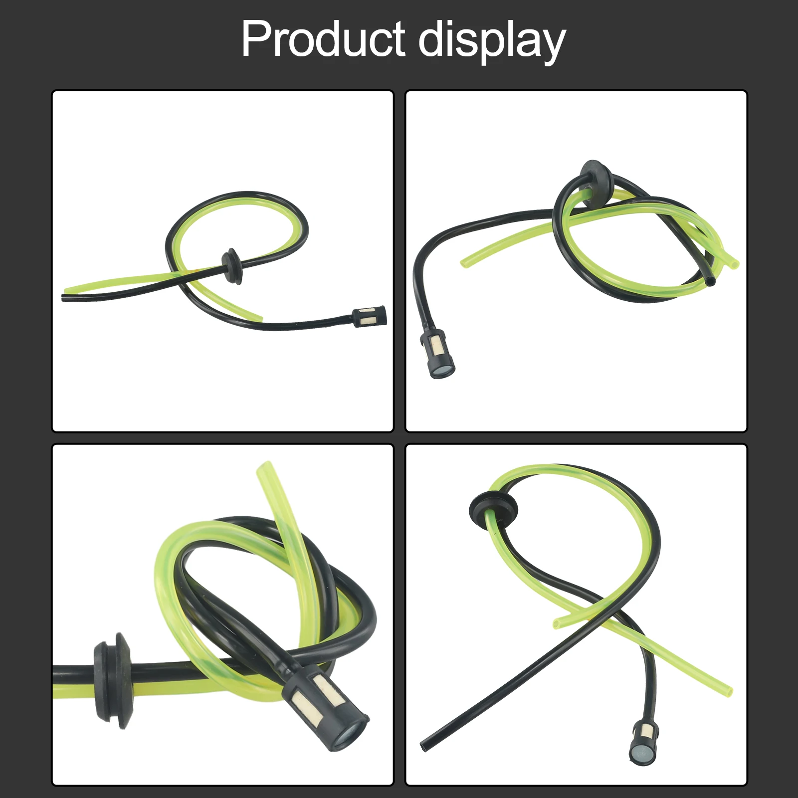 Tank Rubber Seal Pipe Brush Fuel Line Assembly For 22cc 36cc 49cc 52cc Engine Chainsaws Hedge trimmers Pole Saw