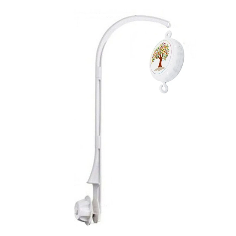 

24 Songs Move Music Box Musical Baby Musical Crib Mobile Toy for Baby Bells Frame Arm Bracket Operated