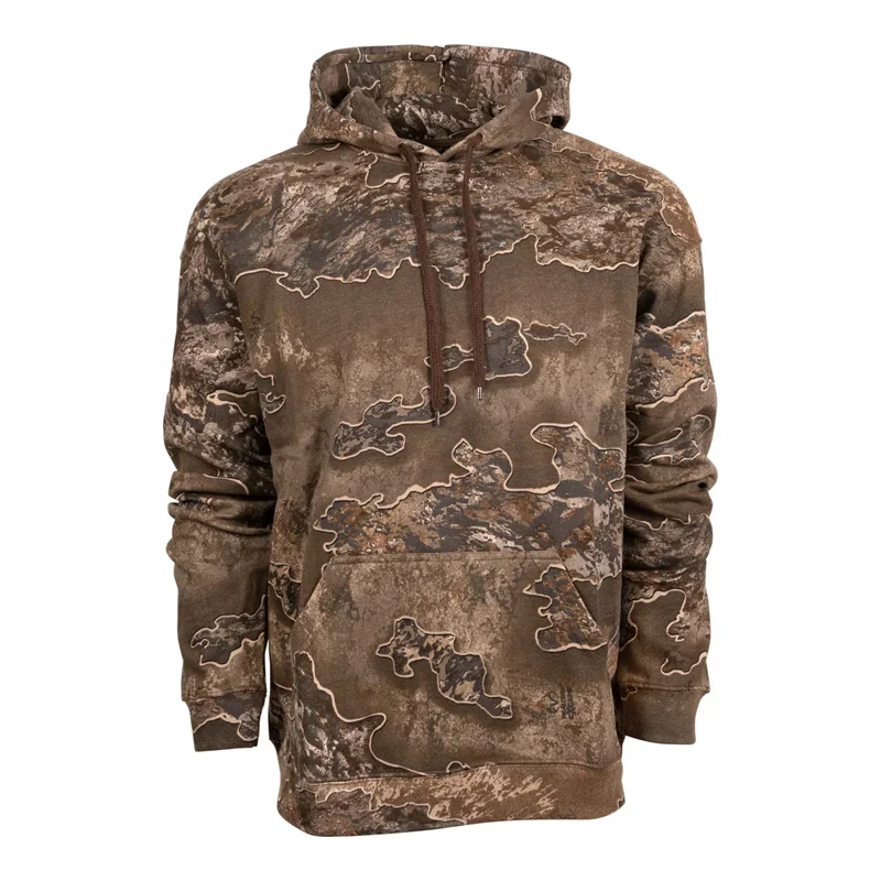 Men's Deer Hunting Camo Graphic Hoodie, 3D Hunter, Forest Camouflage Print, Harajuku Fashion, Y2K Pullover, Clothing, New