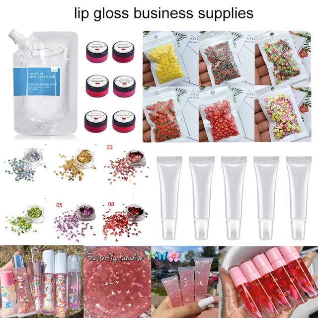 Clear Lip Gloss Base Oil DIY Lip Gloss Raw Material Gel For Lip Gloss  Lipgloss Business Supplies Pigment Powder Flavoring Oil - AliExpress