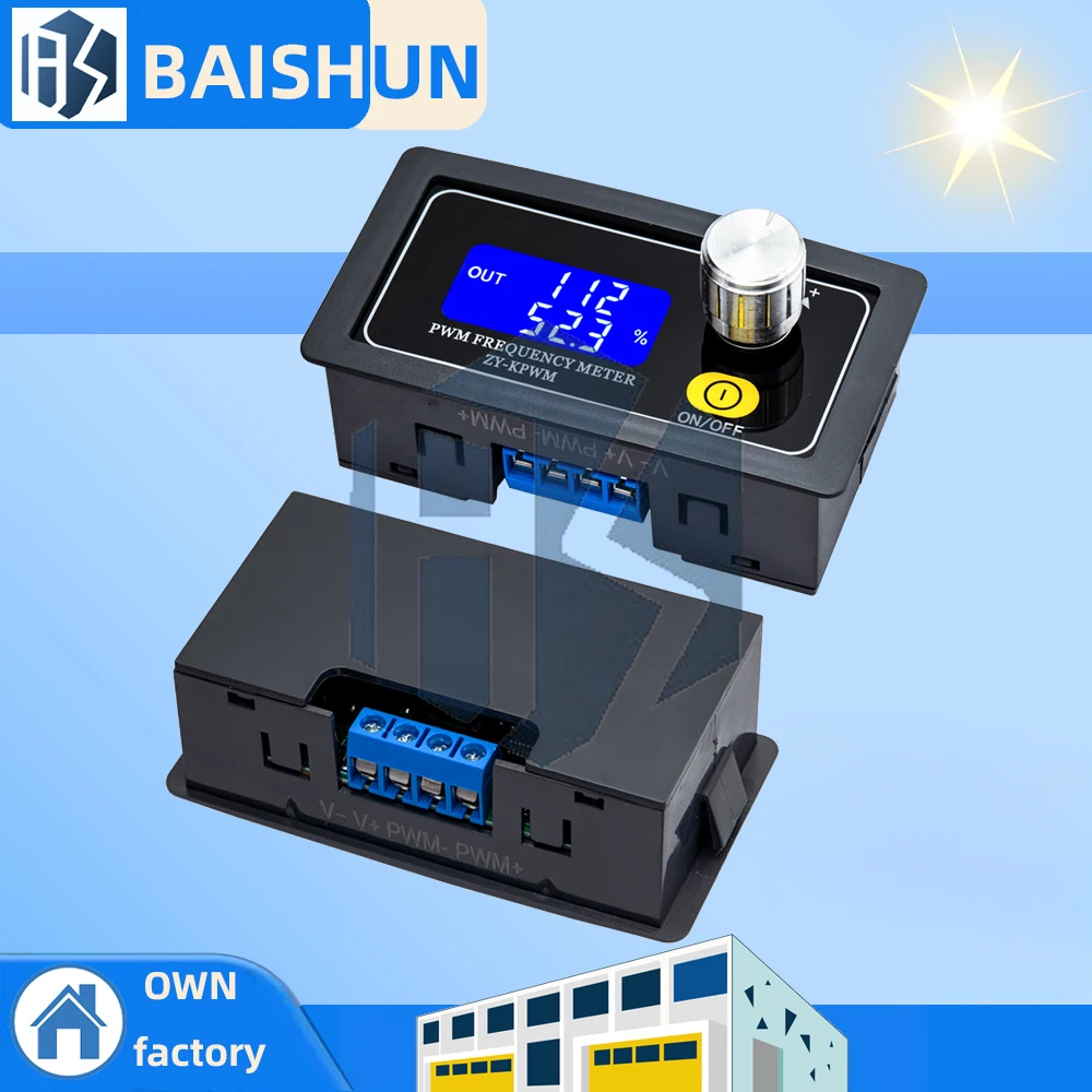 Adjustable Dual System PWM Pulse Frequency Signal Generator Module