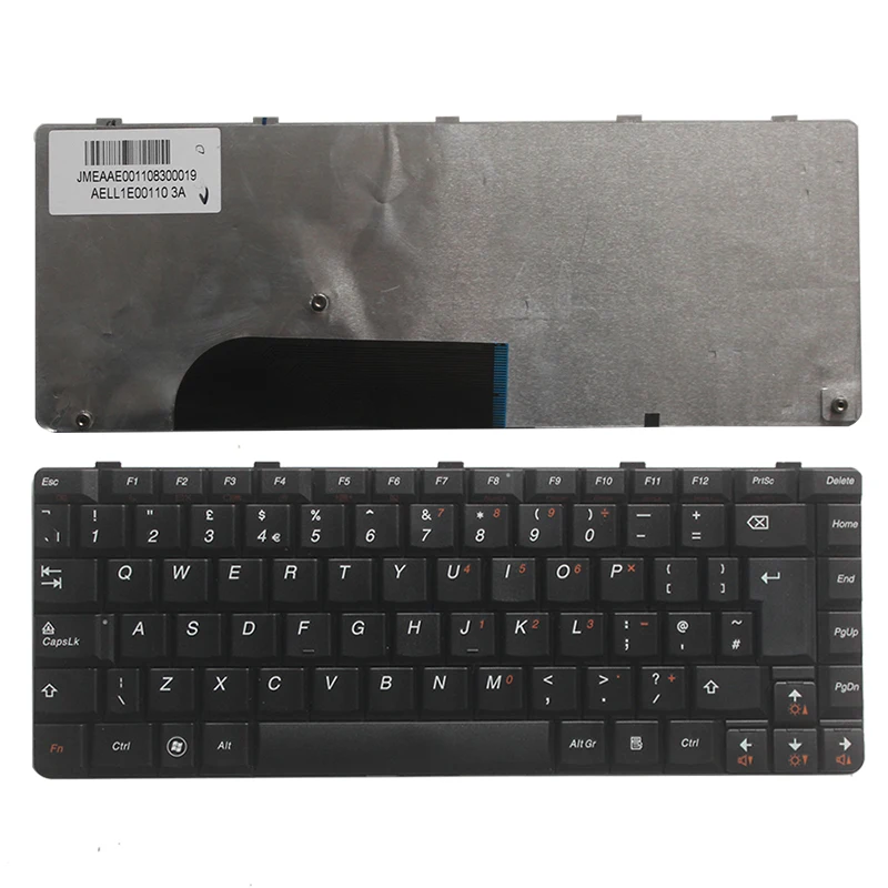 

Новая английская клавиатура для Lenovo ideapad U350 Series, английская клавиатура для ноутбука, сменная черная клавиатура