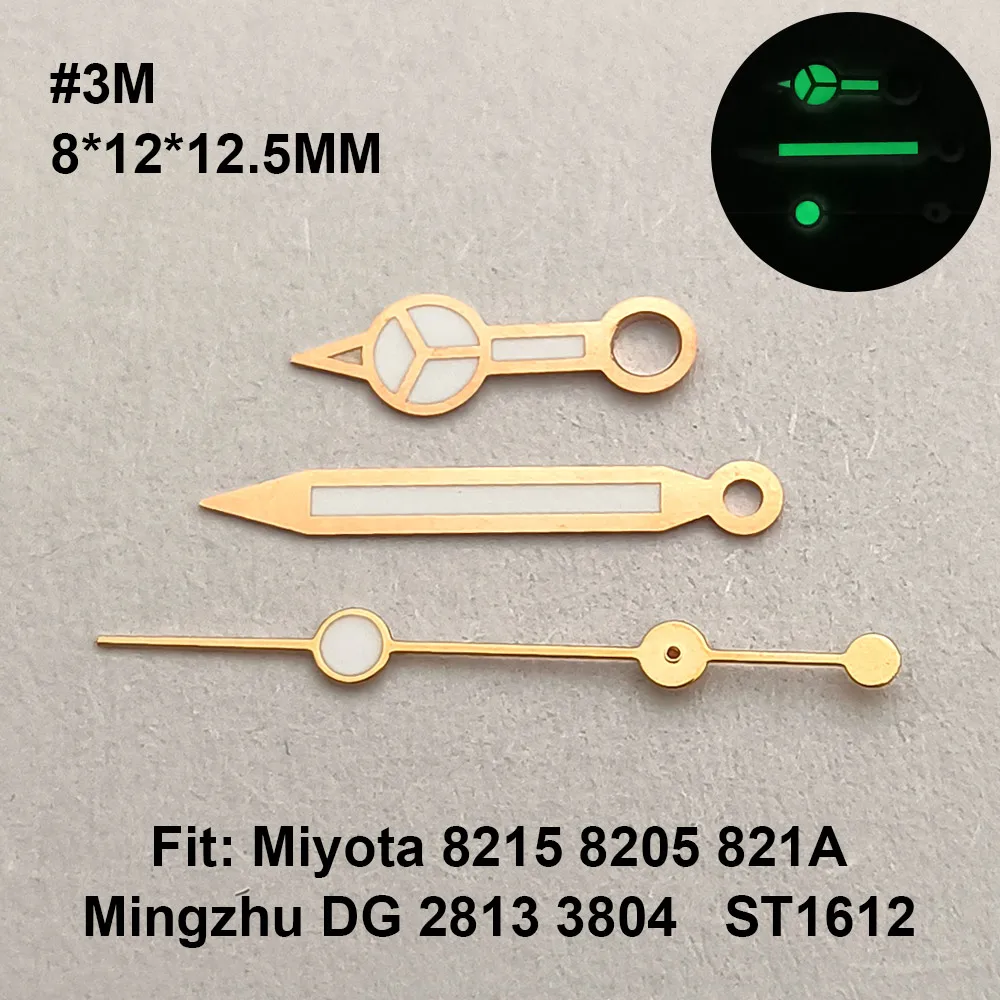 Luminous 12.5mm Watch Hands - Premium Watch Accessories