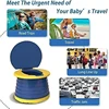 Innovative 2-in-1 Foldable Travel Toilet, Children's Travel Toilet - Suitable for Long Distance Travel of Boys and Girls 3
