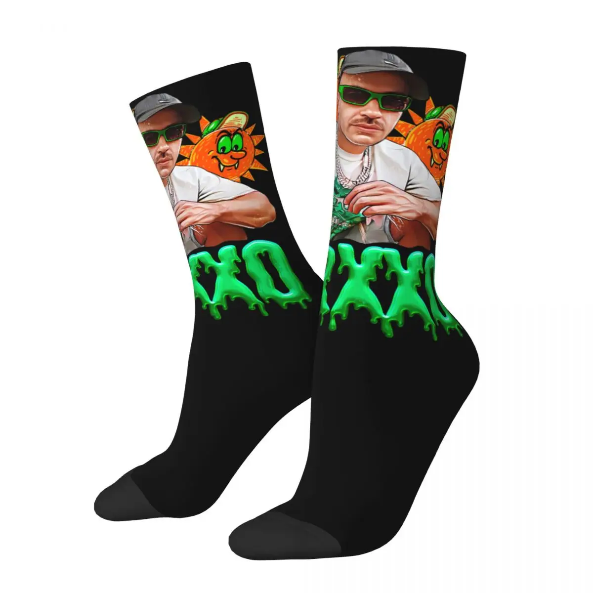 

Feid Ferxxo Cool Tour 2024 Merch Socks Cozy Ferxxocalypse Album Rapper Skateboard Long Sock Super Soft for Unisex Present