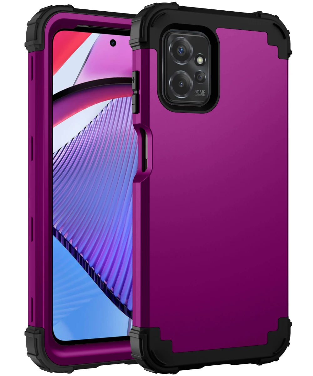 Rugged Heavy Duty Hybrid Armor Shockproof Protective Phone Case