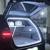 Car high brightness trunk lighting ambient light interior decoration LED wiring free automatic sensing tailgate light strip 1