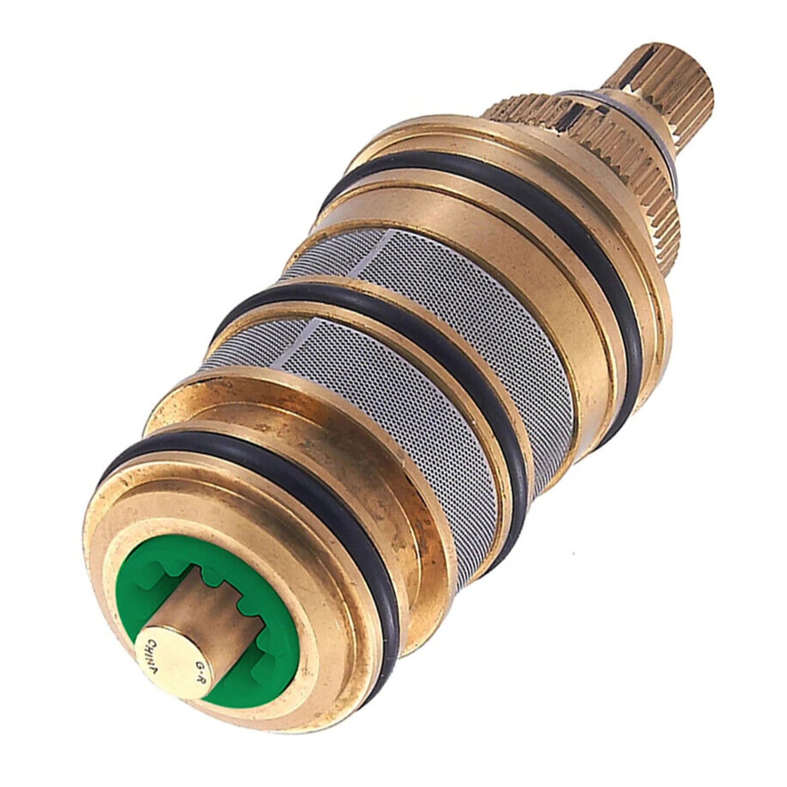 

Durable Solid Brass Thermostatic Spool Smart Temperature Regulation Safe and Comfortable Water Output Excellent Quality